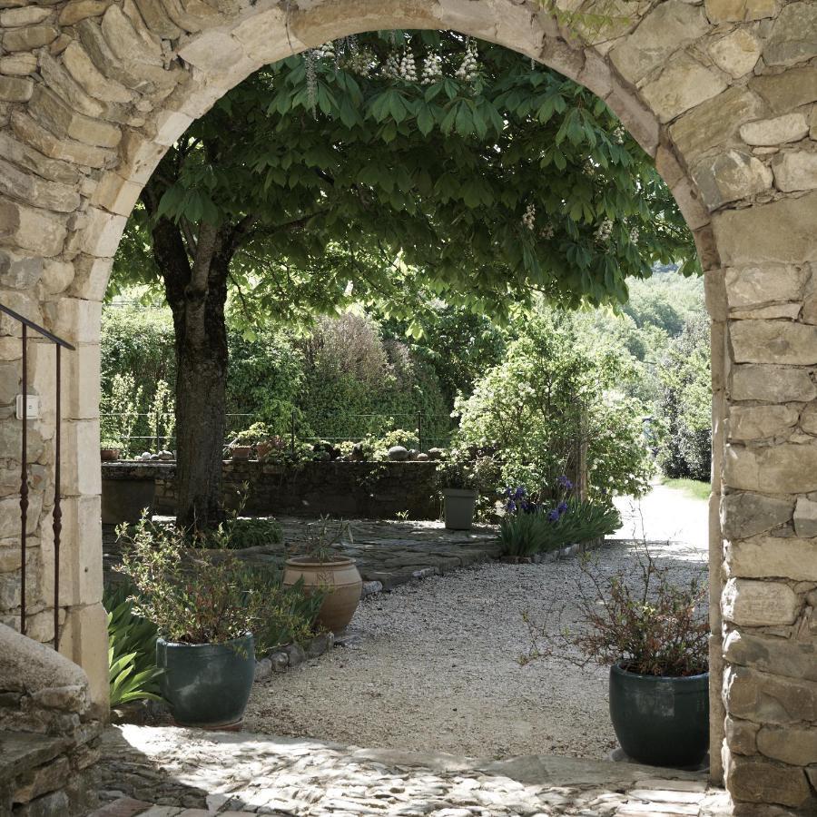 Hotel La Cour Du Marronnier Pont-de-Barret Exterior foto