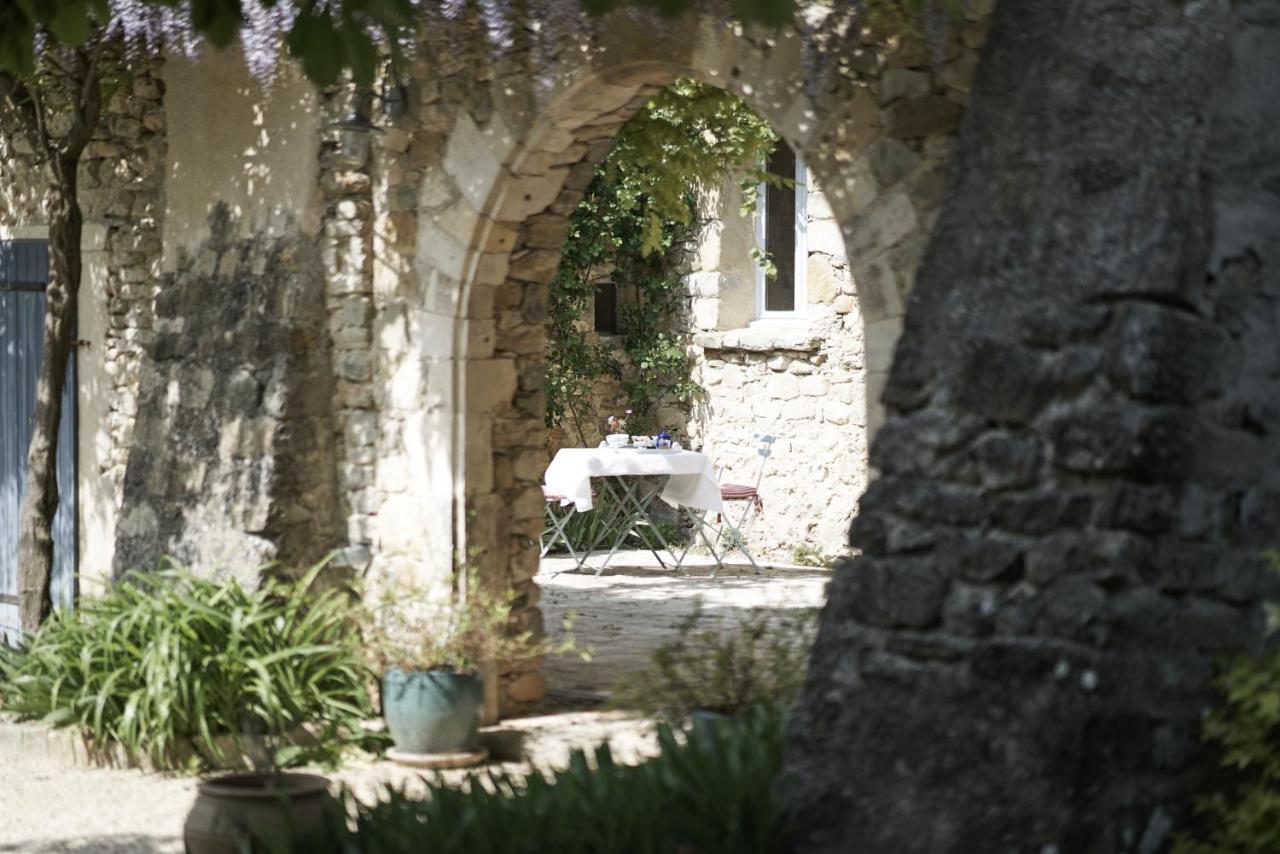 Hotel La Cour Du Marronnier Pont-de-Barret Exterior foto