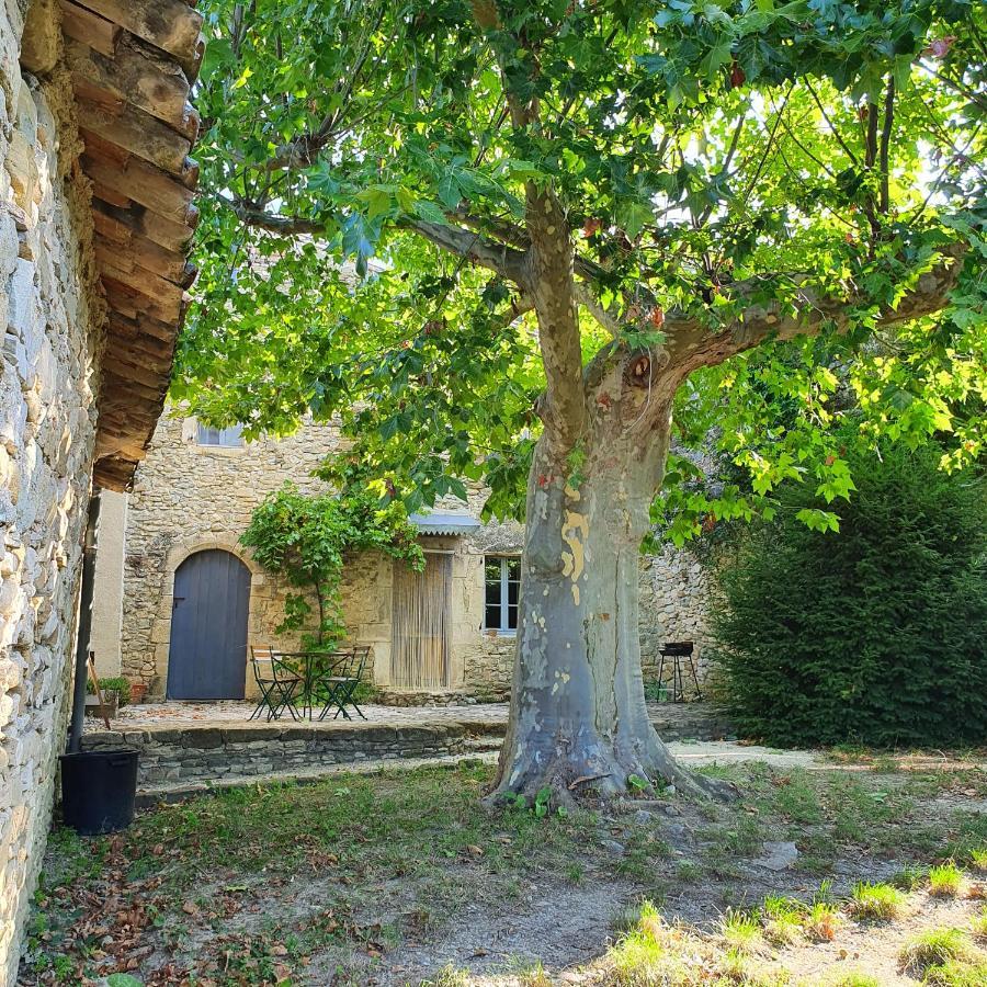 Hotel La Cour Du Marronnier Pont-de-Barret Exterior foto